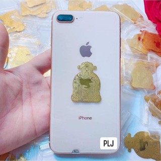 Miếng dán ốp trâu,mèo thần tài