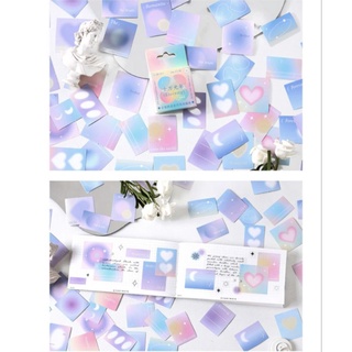 Hộp 45 hình dán sticker trang trí