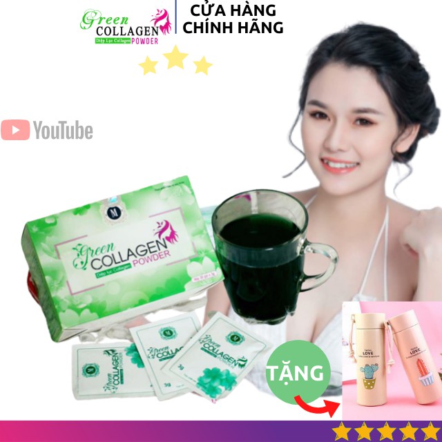 [Hàng Chính Hãng] Diệp Lục Collagen Chính Hãng Nhà Phân Phối Công Ty TNHH Green Family Development | Thế Giới Skin Care