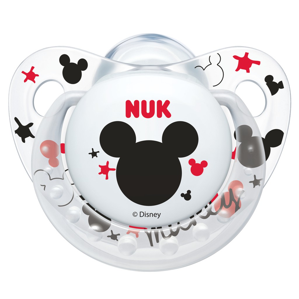 Bộ 2 ty giả NUK Silicone Mickey Sleeptime