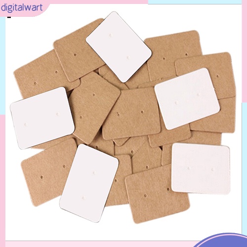 Set 100 Tấm Giấy Treo Trưng Bày Bông Tai Kích Thước 25x35mm