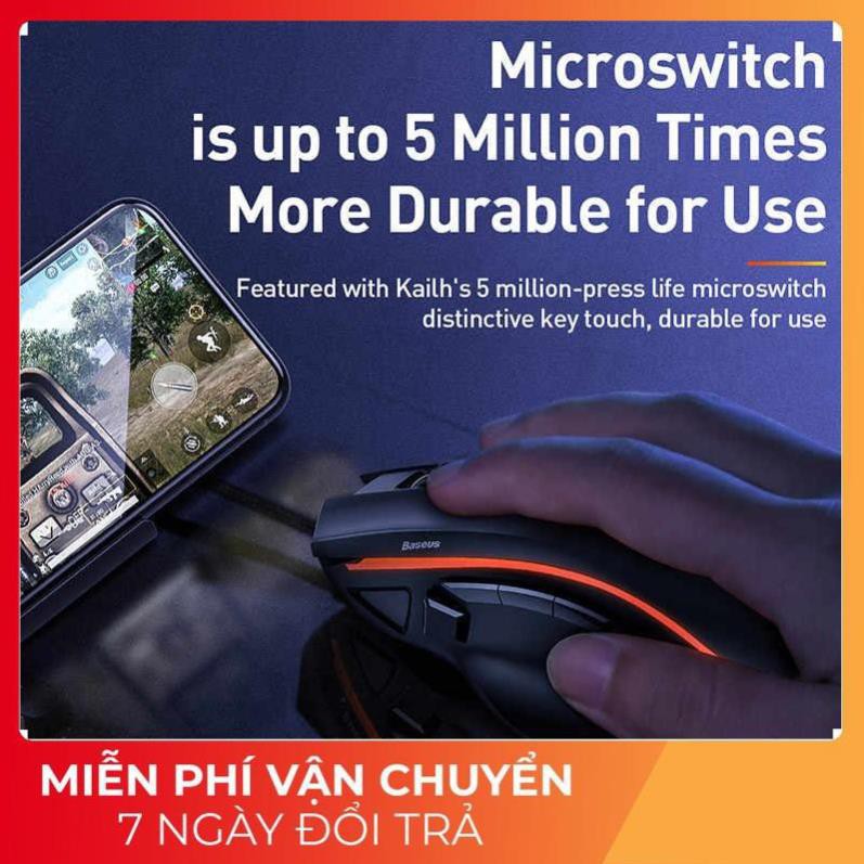 Adapter Hub blutooth 4.0 giúp kết nối bàn phím và chuột hỗ trợ chơi game hiệu Baseus Gamo - Hàng chính hãng