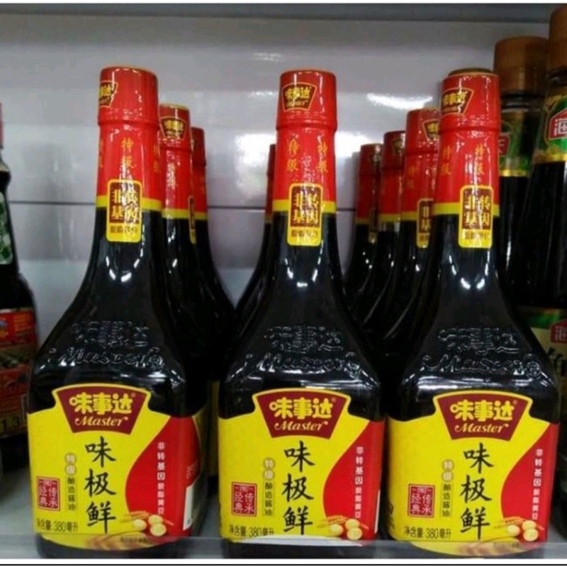 Xì dầu master 380ml_ nước tương đăc biệt thơm ngon