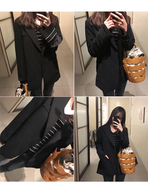 (Hàng sẵn) Áo blazer đẹp (loại túi ngoài, Ko nắp túi, có ảnh chụp thật) | BigBuy360 - bigbuy360.vn