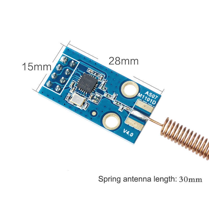 Module thu phát RF CC1101 433Mhz SPI + Anten- HT115