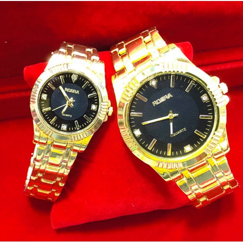 ĐỒNG HỒ CẶP ĐÔI NAM NỮ DÂY KIM LOẠI ROSRA R4V D345 HOT TREND 2019 CỰC ĐẸP | BigBuy360 - bigbuy360.vn