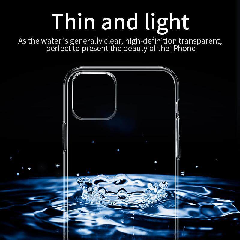 Ốp điện thoại HOCO tpu mềm trong suốt hd cho iP 11  12 12 pro max