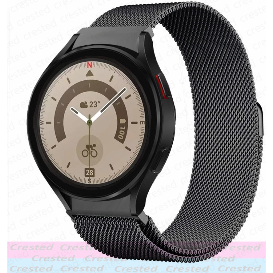 Dây Đeo Milanese Bằng Kim Loại Cho Đồng Hồ Thông Minh Samsung Galaxy Watch 5 / 4 / 4 Classic 20mm 22mm 5 pro 45mm
