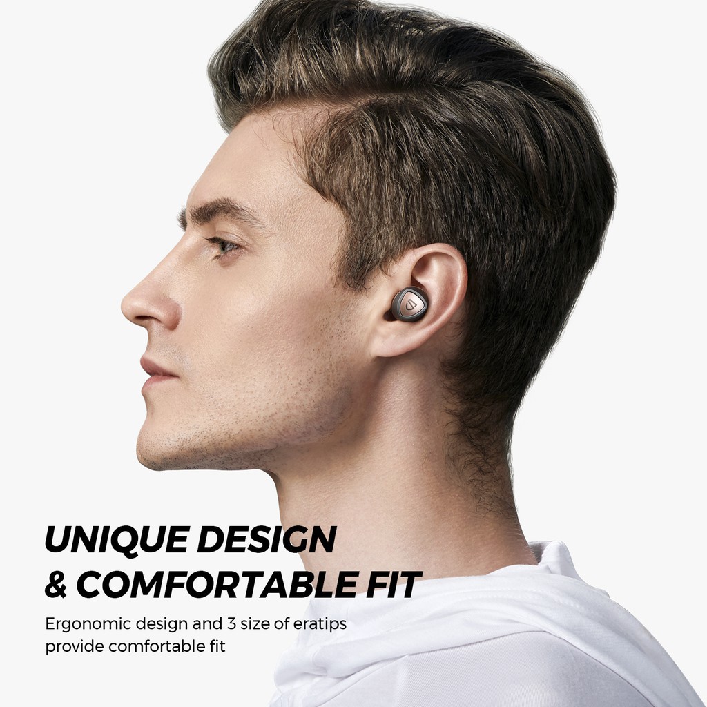 Tai nghe True Wireless Earbuds SoundPEATS Sonic Mirroring Bluetooth V5.2 APTX Adaptive - Hàng chính hãng