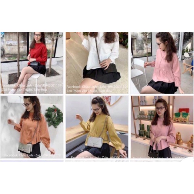 Áo babydoll bigsize