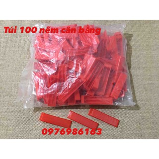 Túi 100 nêm cân bằng ốp lát gạch