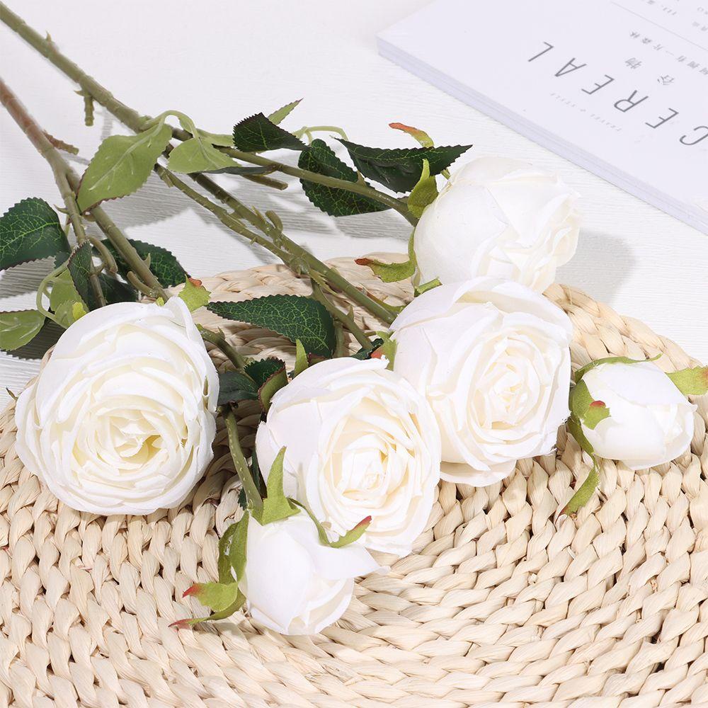 KUNHEV Bó Hoa Hồng Giả Trang Trí Tiệc Cưới