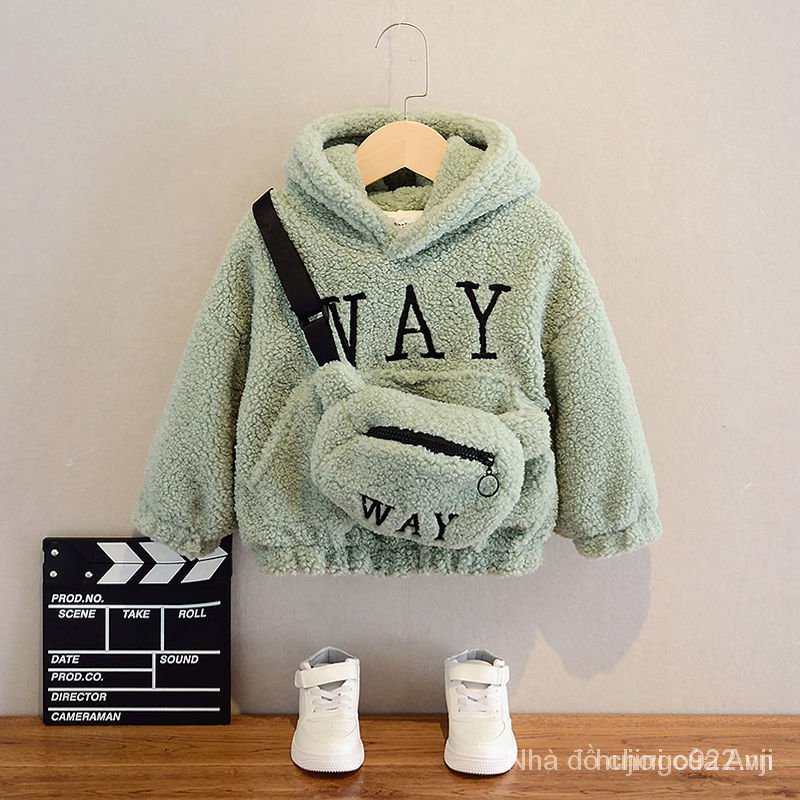 Fashionable Thick Fleece Coat For Boys And Girls