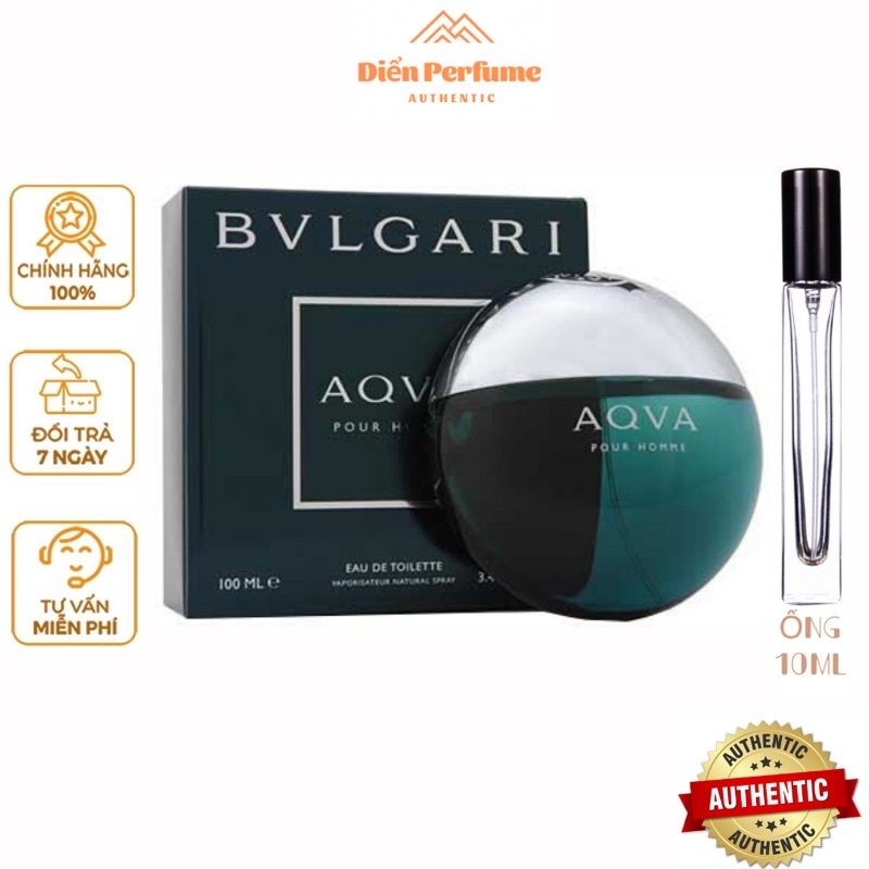 Nuoc hoa nam Bvlgari Aqva Pour homme edt [ mẫu thử ]