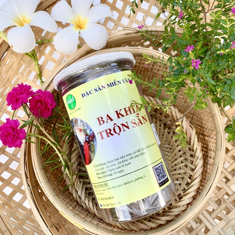 Ba khía trộn sẵn đóng lon pet 700g