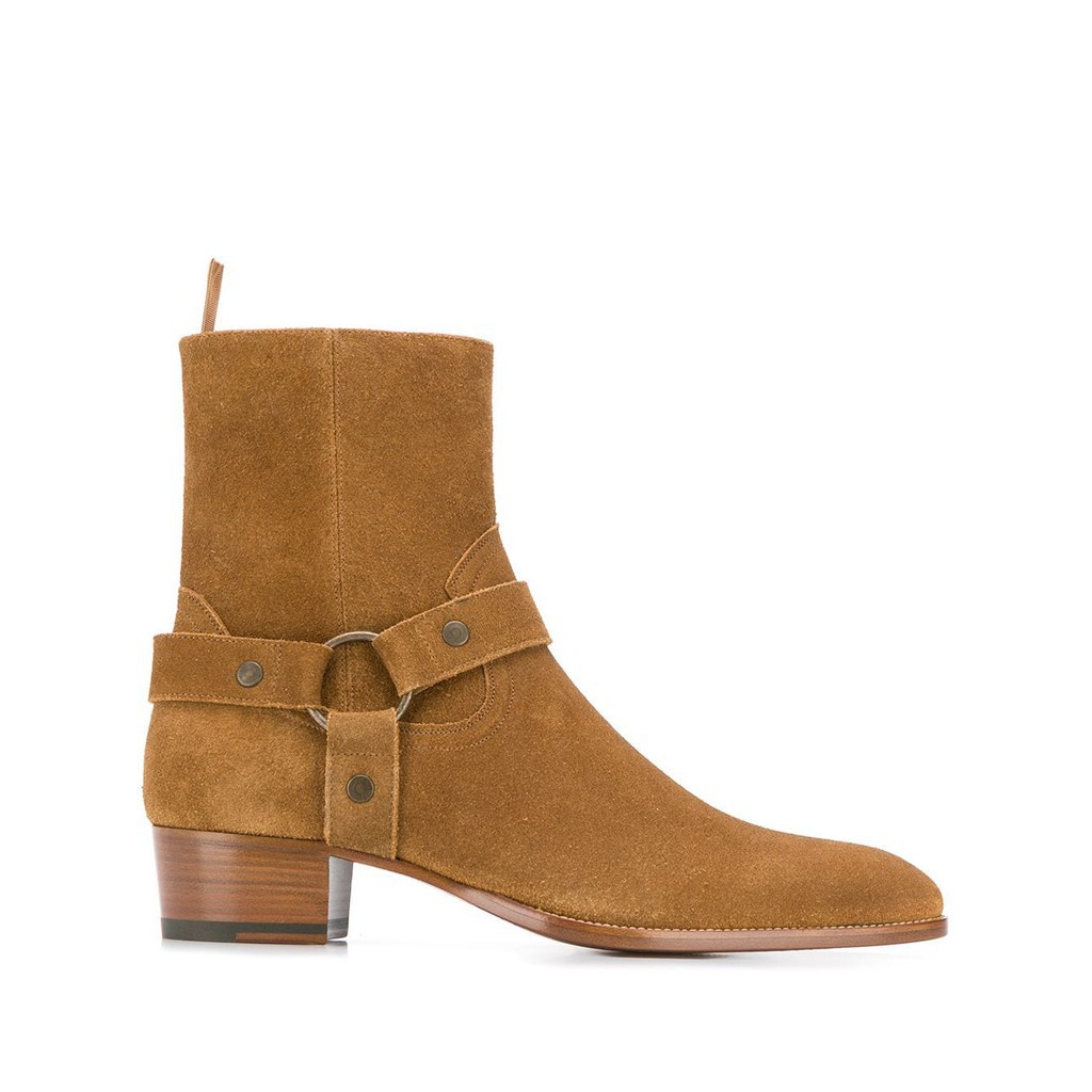 SALE. [Cao cấp] Harness Boots Tobacco, boots da lộn -sp1 | BigBuy360 - bigbuy360.vn