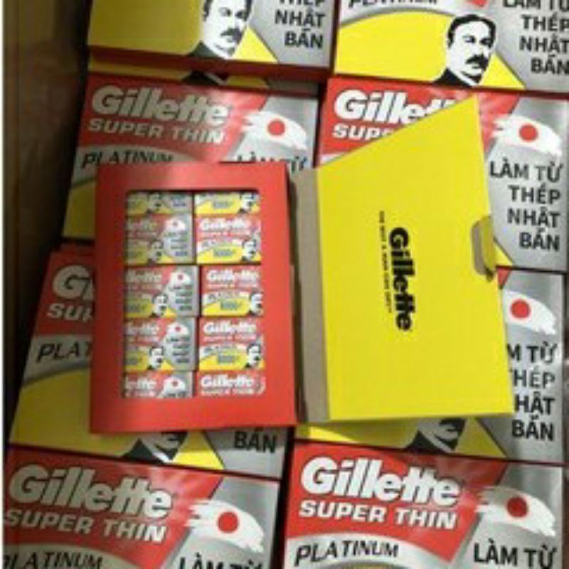 hộp 5 lưỡi lam gillette super thin