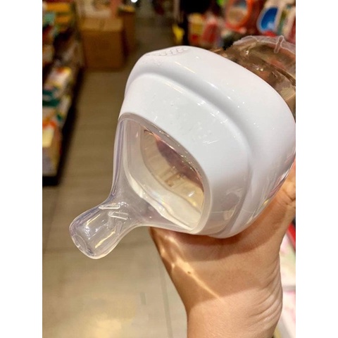 Bình sữa hình vuông PPSU dung tích 150ml/240ml/330ml chống đầy hơi an toàn cho bé