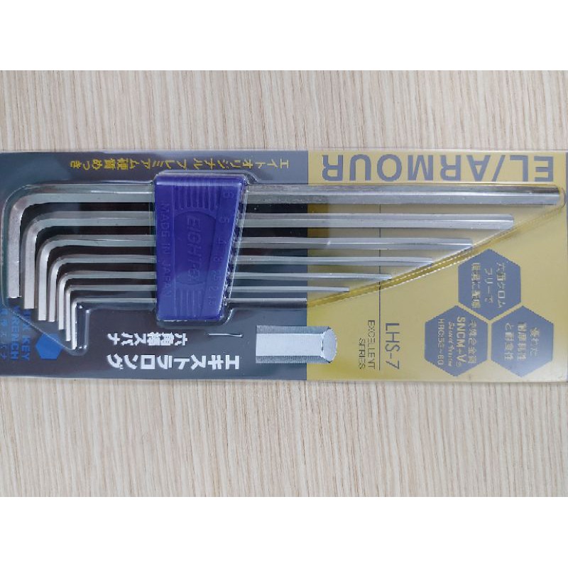 Bộ lục giác EIGHT LHS-7 1.5-6mm