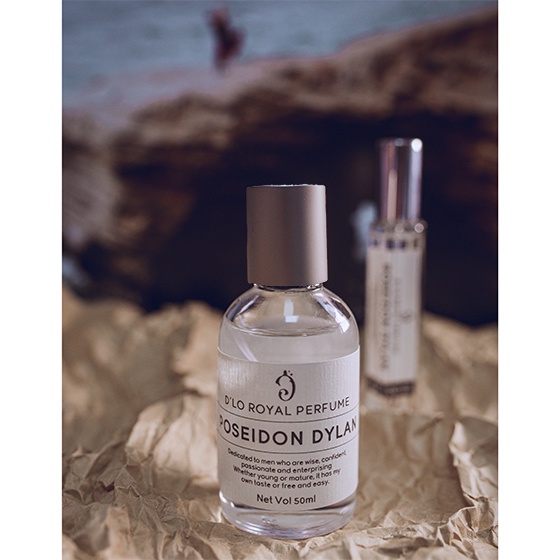 Tinh dầu nước hoa nam D'LO 02 POSEIDON DYLAN - Đánh thức giác quan của một quý ông gen Z mạnh mẽ, sắc sảo | DLO 02