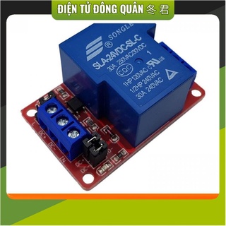 Module 1 relay với opto cách ly kích h/l 30a điện áp 5v / 12v / 24v