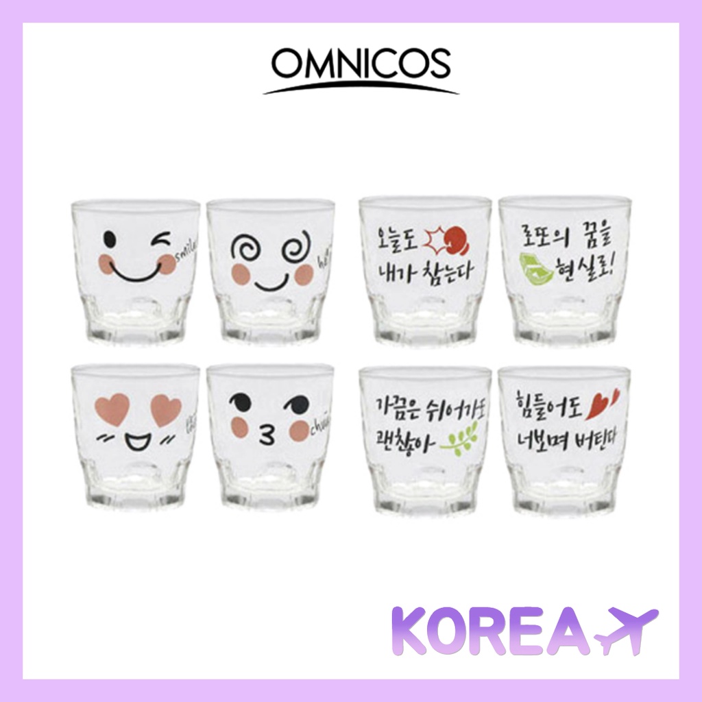 Korea Hot Item🔥 ARTWARE soju kính 4ps + 4ps