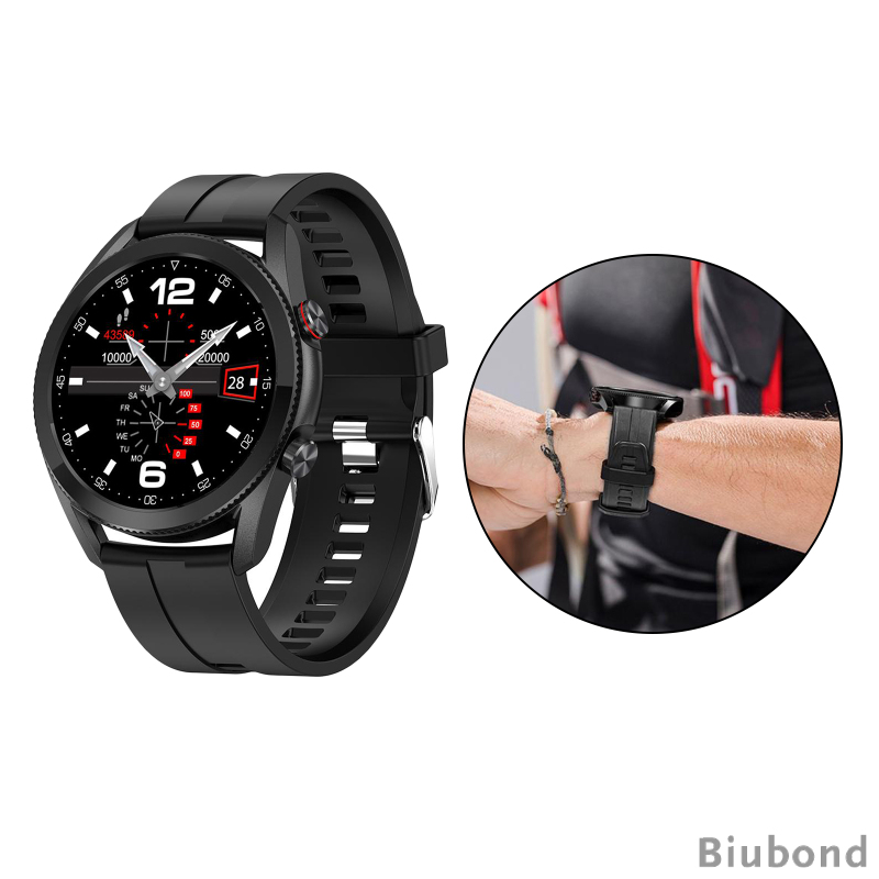 Bluetooth Connected Watch, Smart Watch Women Men Waterproof IP68, HD Touch Screen, Smartwatch with Pedometer, Sedentary Reminder