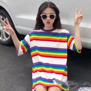 Áo phông 7 sắc cầu vồng