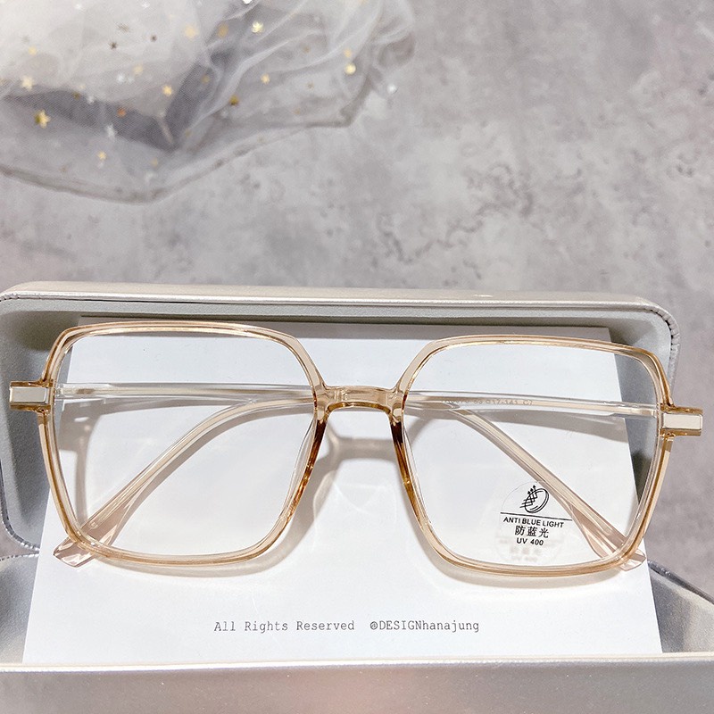 Kính Form vuông Nam Nữ 618 Chất liệu hợp kim titan hàn quốc kiểu dáng hot trend