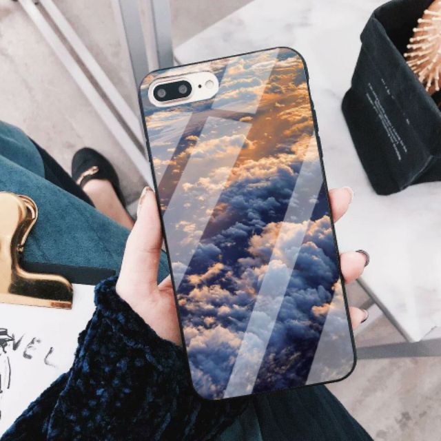 Ốp Lưng Kính Cường Lực / Case Chống Vỡ Dành Cho 13ProMax 12ProMax 11ProMax X XSMAX Fukishop