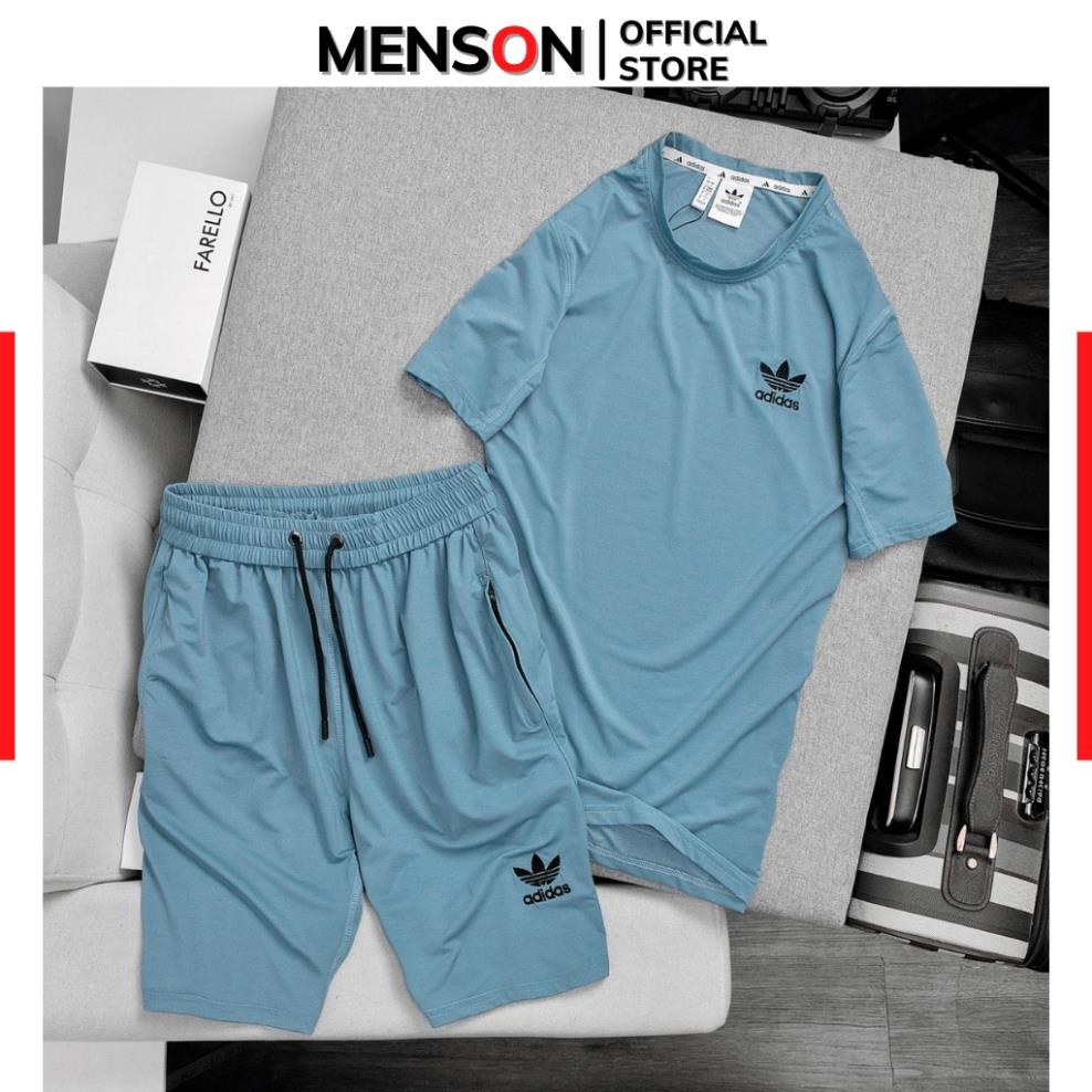 Bộ thể thao nam Adidas cao cấp thun lạnh HÀNG LOẠI 1 Menson MSA07 Đồ bộ nam thể thao chất mát chuẩn form mùa hè 2022 Đẹp