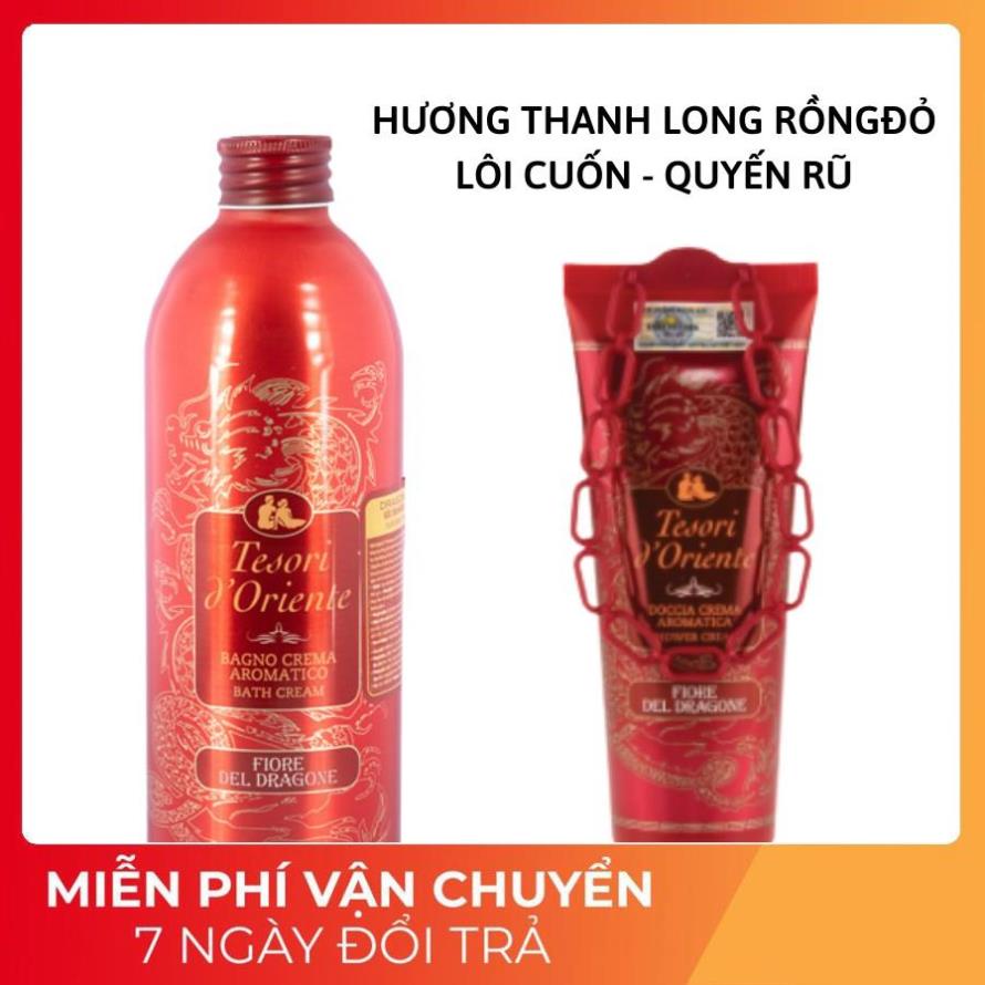 Sữa Tắm Nước Hoa Quyến Rũ Sữa Tắm Tesori Hương Hoa Sen Trắng Da 500ml Cao Cấp Được Yêu Thích Số 1