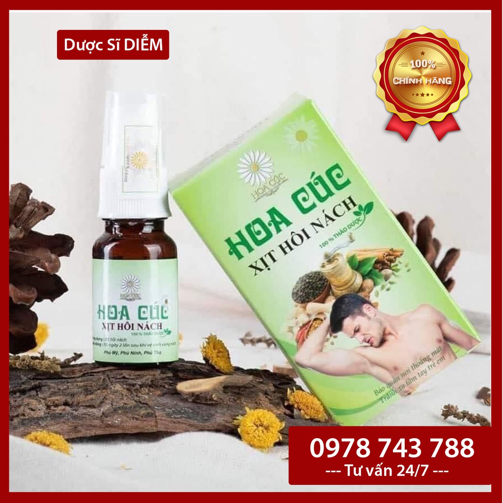 ❤️FREE SHIP❤️XỊT HÔI NÁCH, THÂM NÁCH( HOA CÚC)- CHÍNH HÃNG