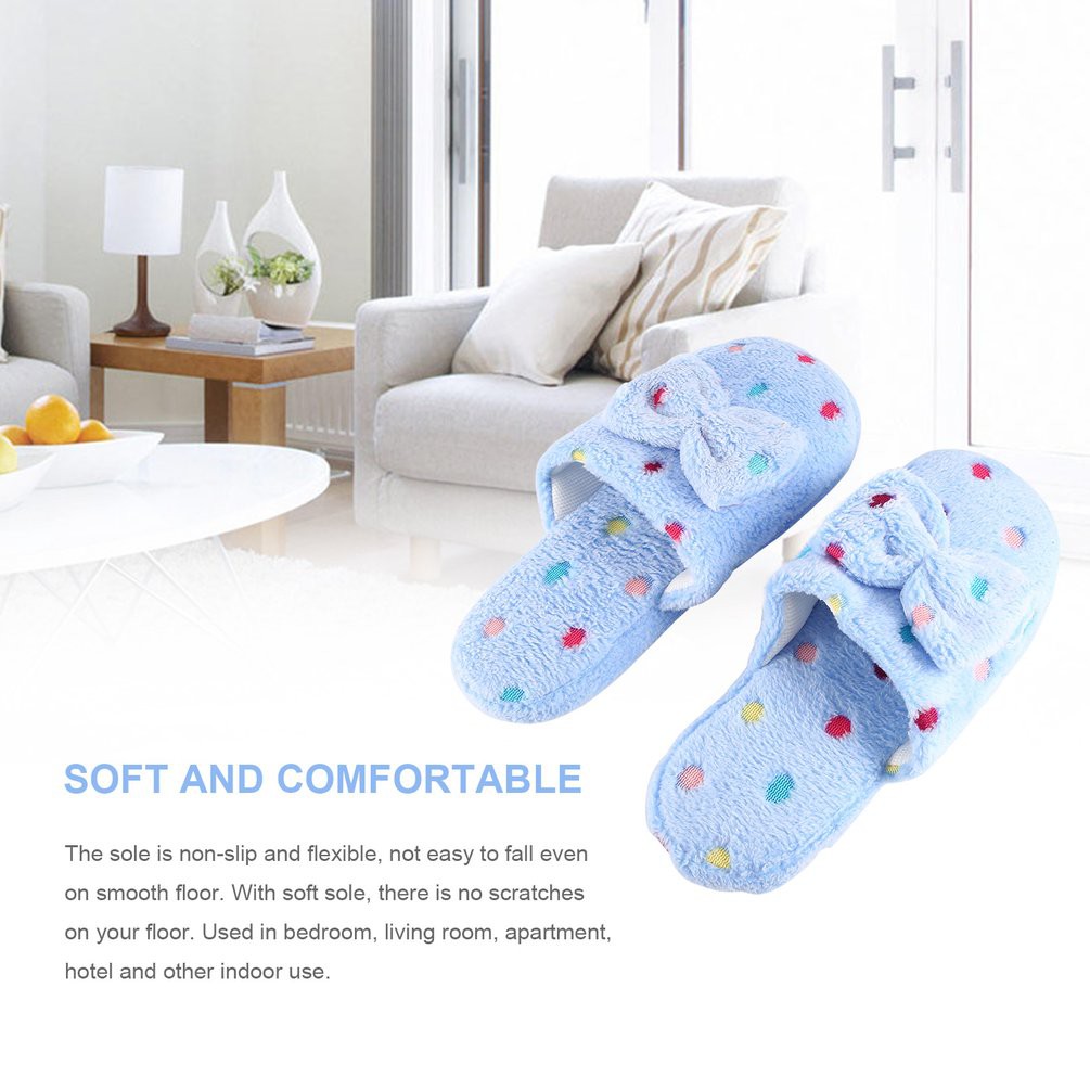 Dép bông đi trong nhà chống trượt vải cotton hình thú ngộ nghĩnh