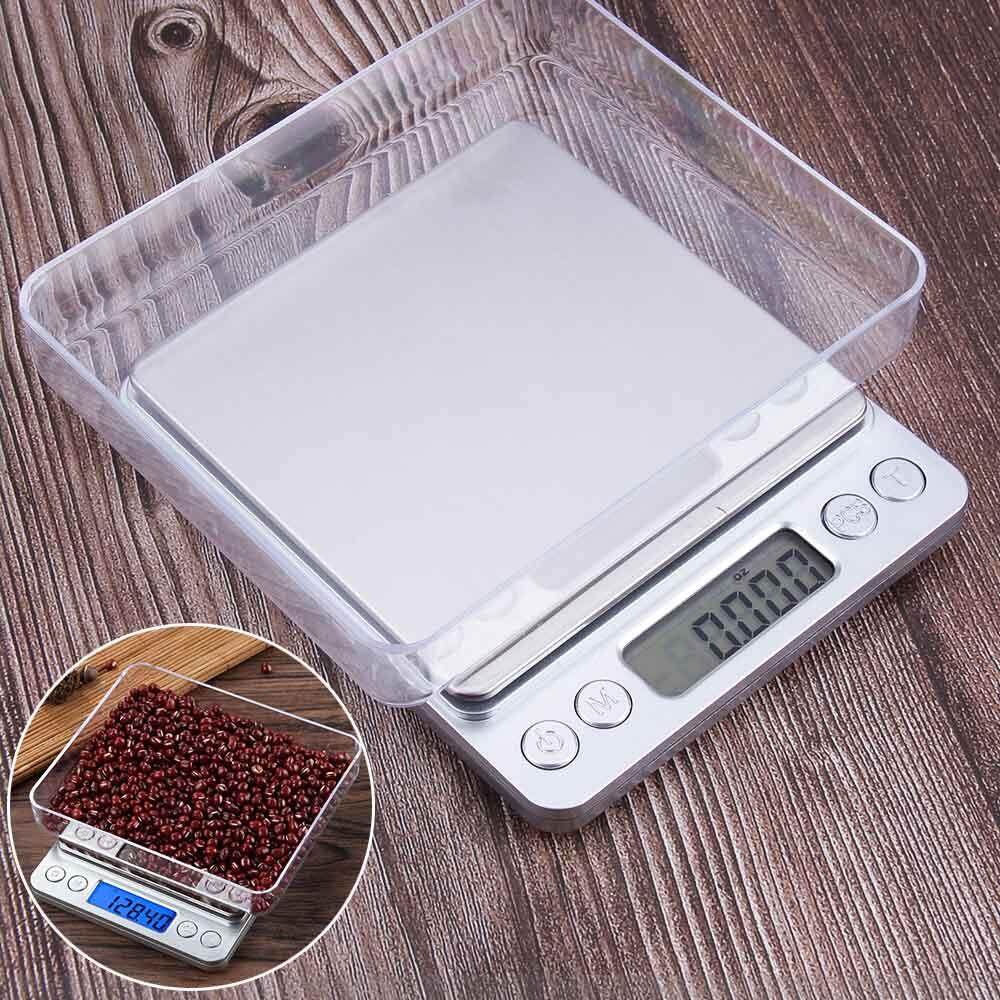 EKEZ 500/0.01G Cân Điện Tử Chính Xác Cân Nhà Bếp Kỹ Thuật Số