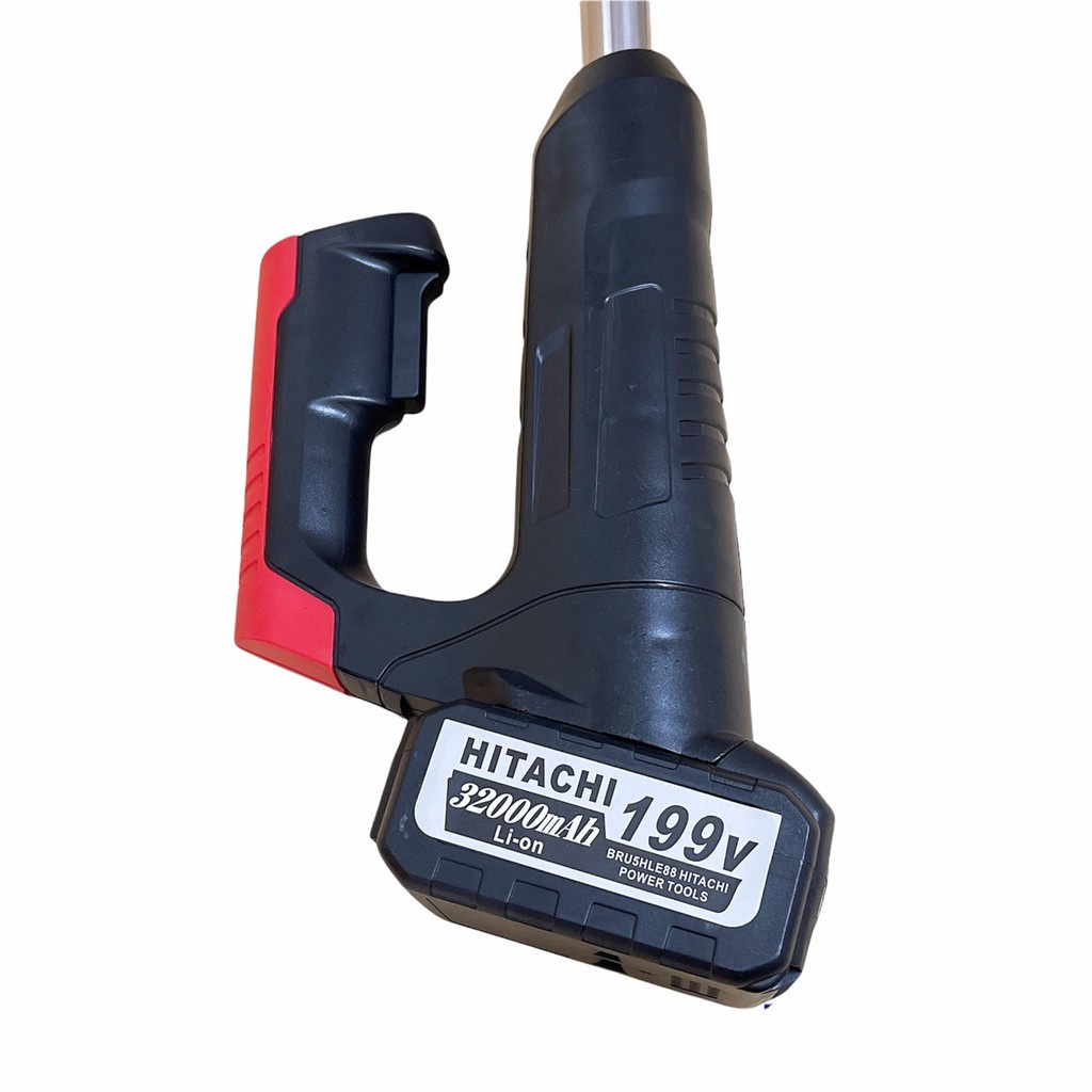 Máy cắt cỏ cầm tay Hitachi 199v, máy phát cỏ tặng bộ dụng cụ thuận tiện cho gia đình dọn vườn