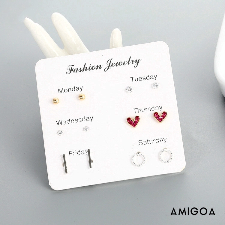 ✨✨Đôi Khuyên Tai Thời Trang Đơn Giản Tinh Tế Dùng Được Trong Một Tuần Thích Hợp Làm Quà Tặng