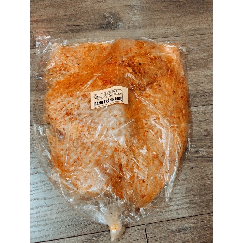 500g bánh tráng muối tỏi xì ke