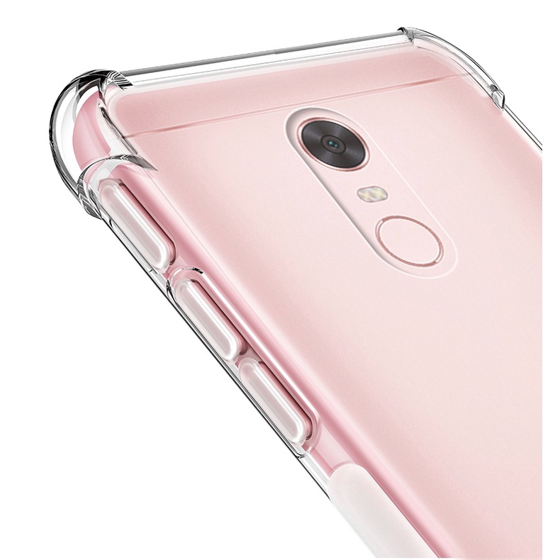 Ốp lưng Xiaomi Redmi 5 Plus / Note 11 Pro DGW dẻo trong lồi 4 góc chống sốc ôm khít máy lâu ố vàng