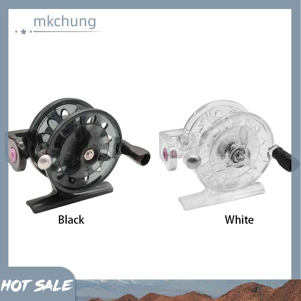 Máy Câu Cá Mùa Đông Bằng Nhựa Và Kim Loại Kích Thước 55mm