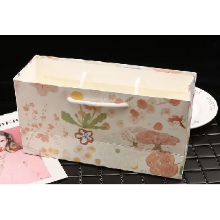 Set hộp đựng bánh hoa (bao gồm túi xách và 2 hộp đựng bánh)