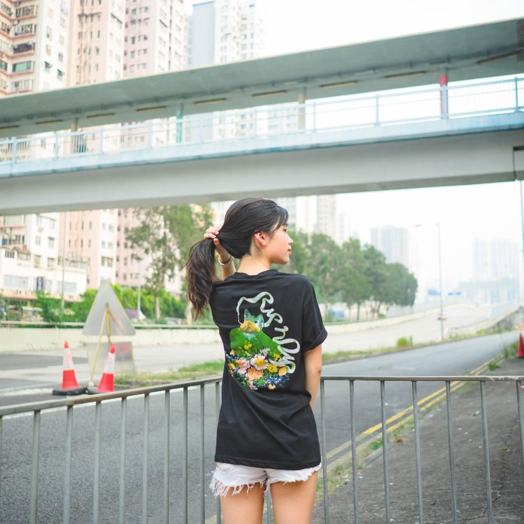 Áo thun RIPNDIP Flower Burst size M (Black) ( Chính hãng)