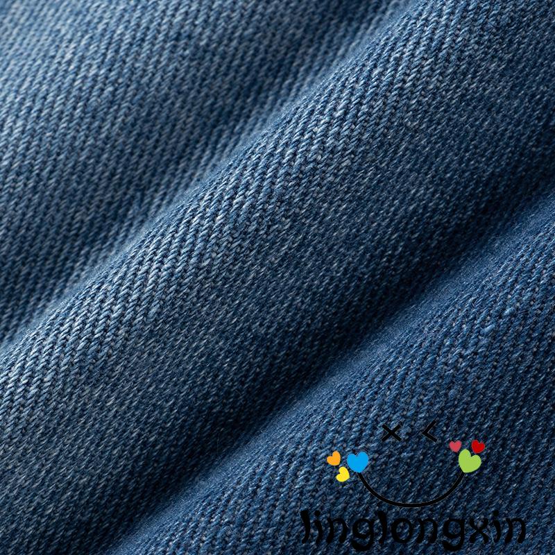 Quần Jean Ống Loe Cổ Điển Thời Trang Phong Cách Hàn Quốc Cho Nữ Linglongxi2-2000s y2k