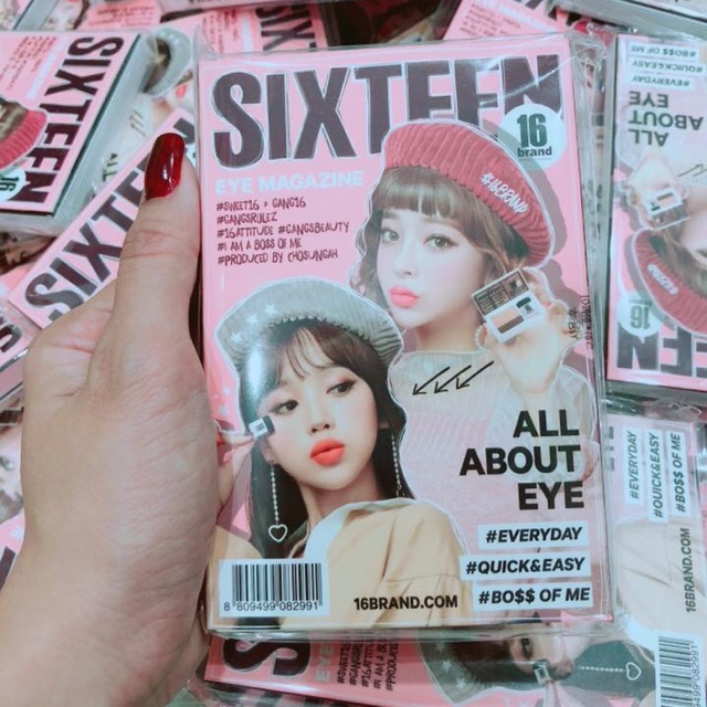 PHẤN MẮT 16BRAND SIXTEEN EYE MAGAZINE