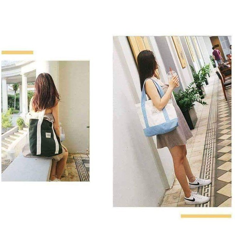 Túi tote Đeo Chéo thời trang phong cách Hàn Quốc Midori rẻ bền đẹp Shop chọn mẫu ngẫu nhiên M Studio