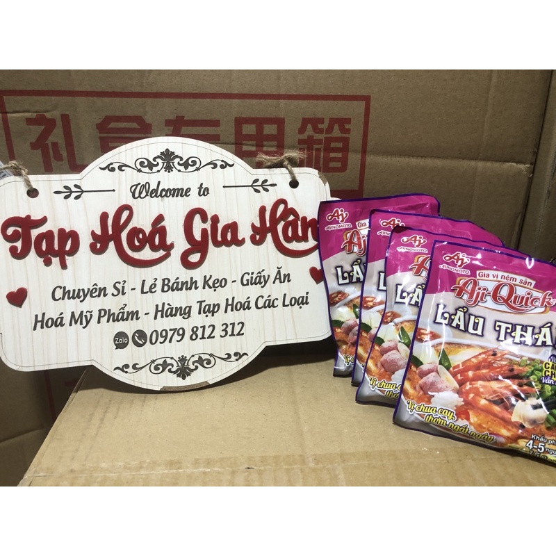 Combo 2 gói Gia vị LẨU THÁI AjiQuick