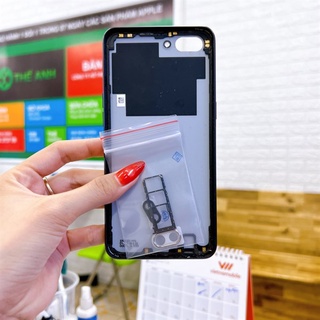 Nắp lưng Oppo A3s chọt sim dưới