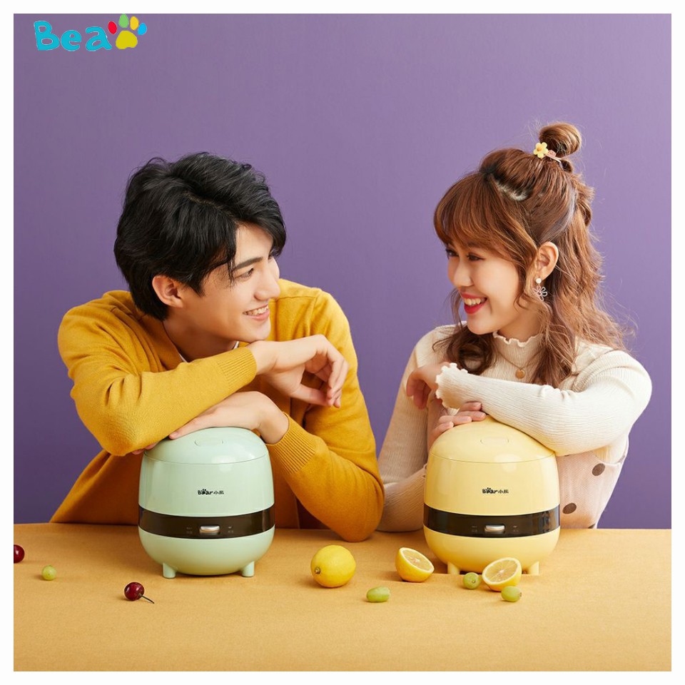 Nồi Cơm Điện Mini Đa Năng Bear DFB-B12K2 (1.2L) Chống Dính, Nấu Cháo, Nấu Canh, Nấu Chè, Làm Bánh- Hàng Chính Hãng | BigBuy360 - bigbuy360.vn
