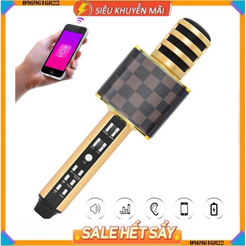 ⚡FREE SHIP⚡ MICRO Không Dây Cầm Tay SD18 - Mic Karaoke Không Dây MINI Bảo Hành 6 Tháng