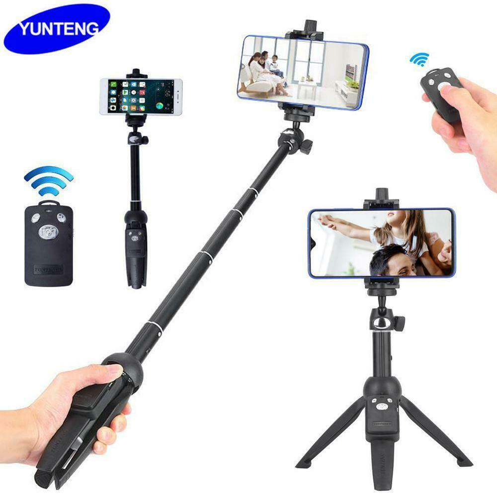Gậy Tự Sướng Kiêm Tripod Đa Năng Yunteng YT-9928 Có Remote Bluetooth - Gậy Chụp Hình Kiêm Tripod Chắc Chắn